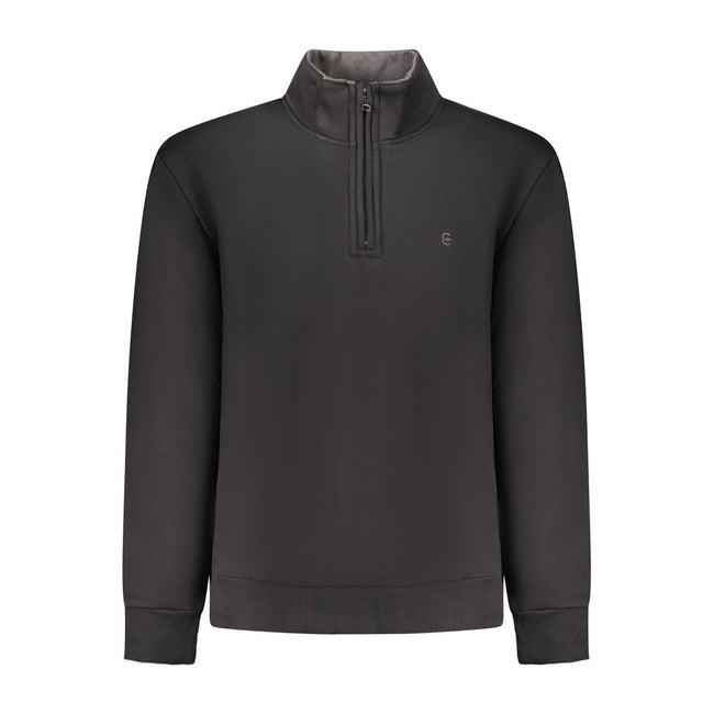 Coveri Moving Schwarzer Baumwoll-Herren-Sweatshirt
