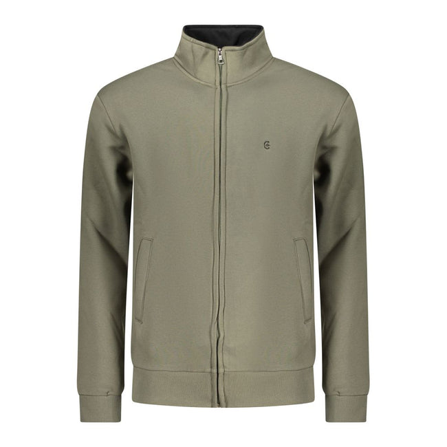 Coveri Moving Verde Baumwoll-Sweatshirt für Herren