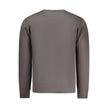 Coveri Moving Grigio Baumwoll-Sweatshirt für Herren
