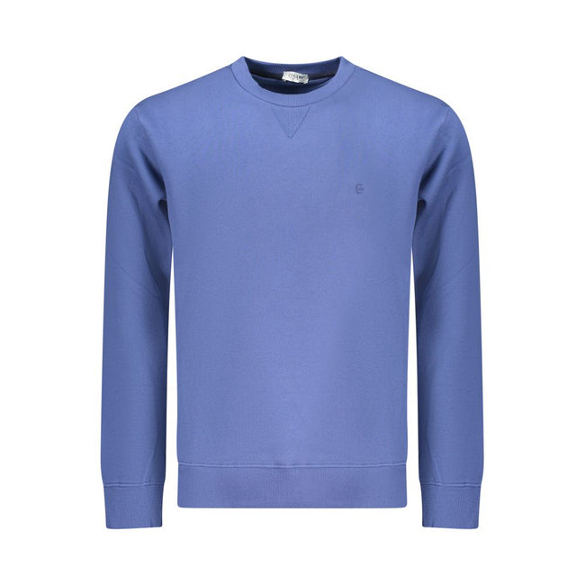 Coveri Moving Blauer Baumwoll-Sweatshirt für Herren