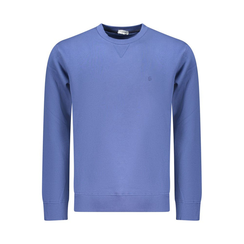 Coveri Moving Blauer Baumwoll-Sweatshirt für Herren