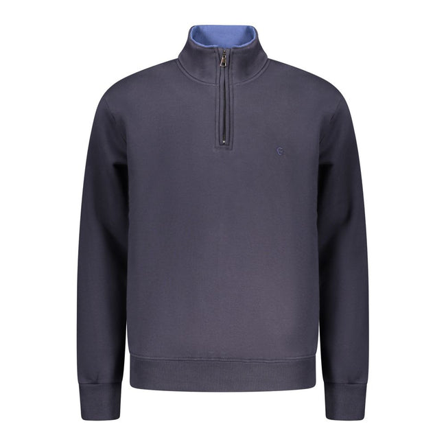 Coveri Moving Blauer Baumwoll-Sweatshirt für Herren
