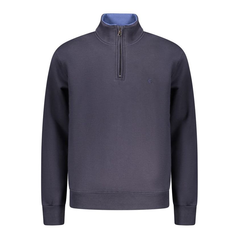 Coveri Moving Blauer Baumwoll-Sweatshirt für Herren