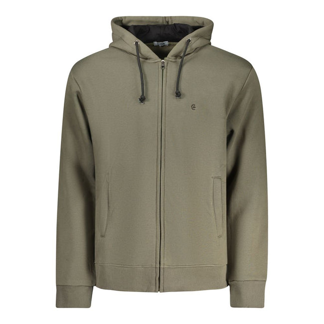 Coveri Moving Verde Baumwoll-Sweatshirt für Herren