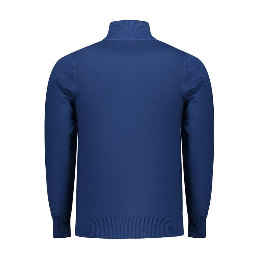 Coveri Moving Blauer Herrenpullover aus Viskose