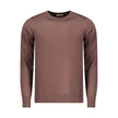 Coveri Moving Braunes Sweatshirt aus Nylon