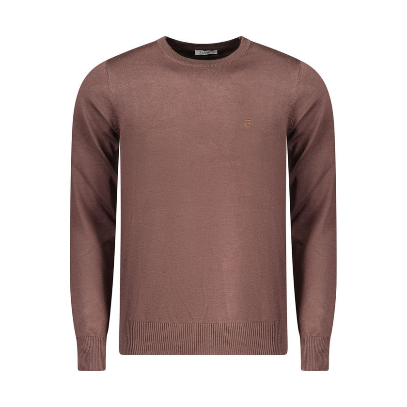 Coveri Moving Braunes Sweatshirt aus Nylon