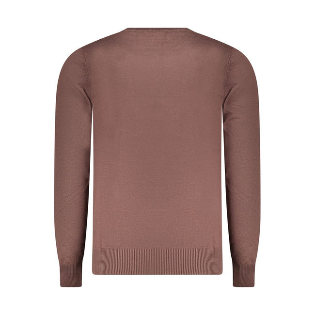 Coveri Moving Braunes Sweatshirt aus Nylon