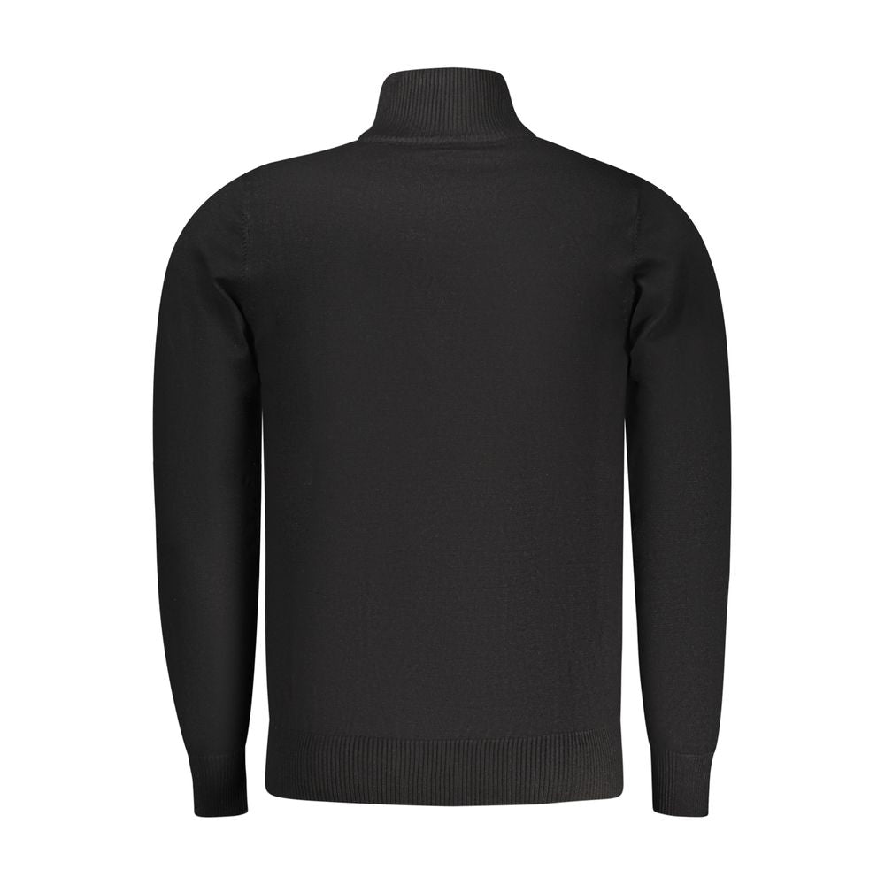 Coveri Moving Nero Viscosa Herrenpullover