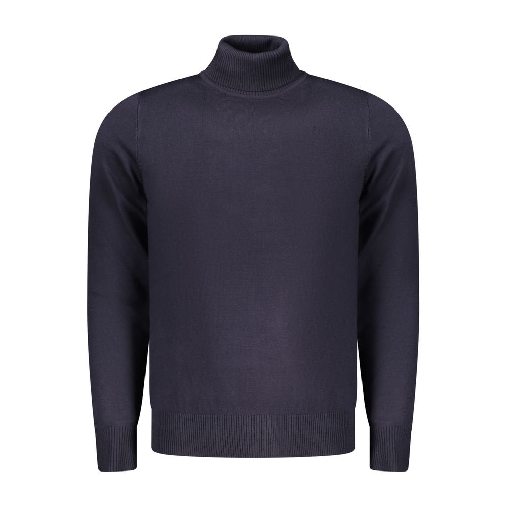 Coveri Moving Blauer Sweatshirt aus Nylon