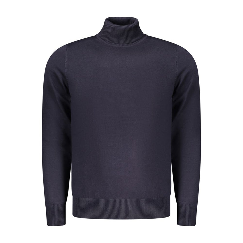 Coveri Moving Blauer Sweatshirt aus Nylon