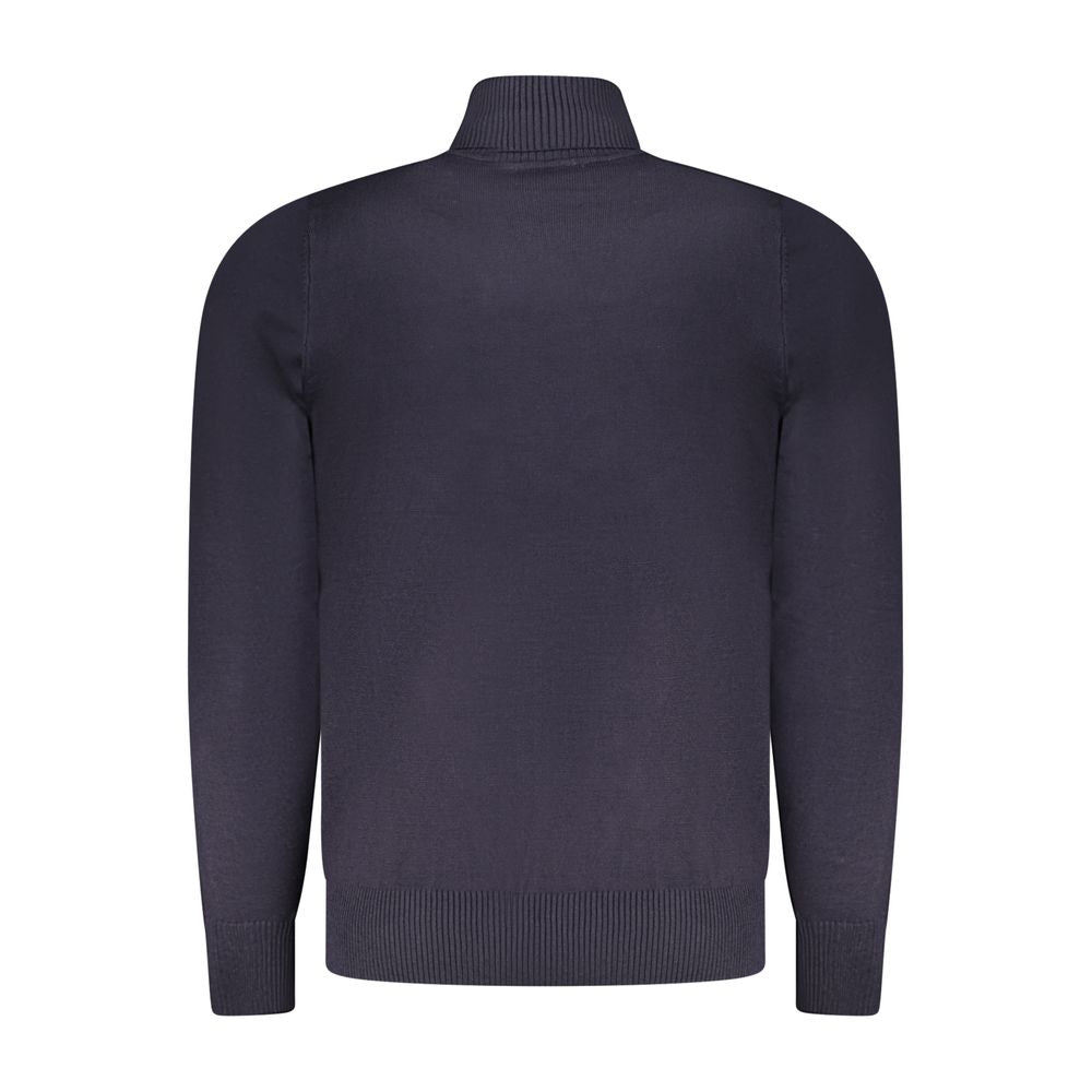 Coveri Moving Blauer Sweatshirt aus Nylon
