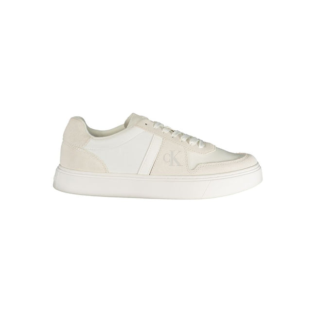Calvin Klein Bianco Polyester Herren-Sneaker