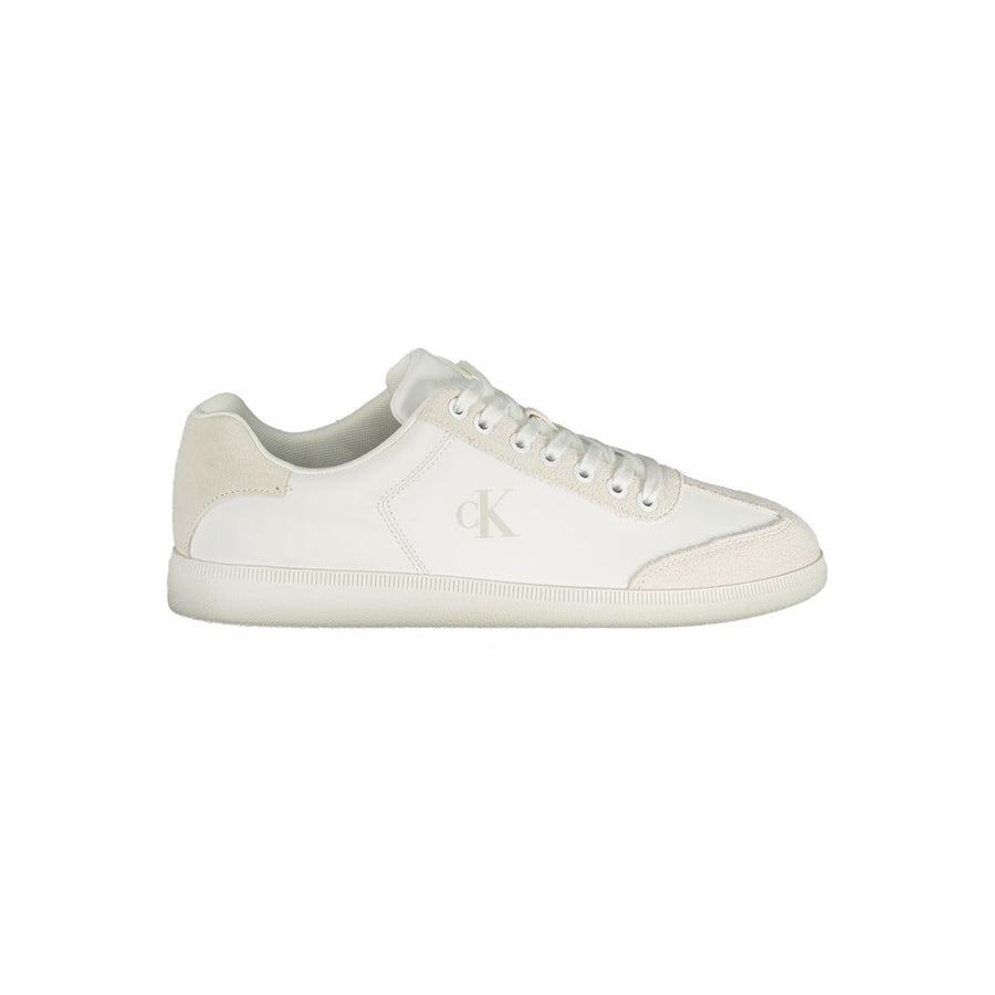 Calvin Klein White Men's Polyester Sneakers