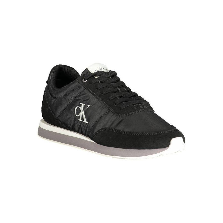 Calvin Klein Men's Black Polyester Sneaker
