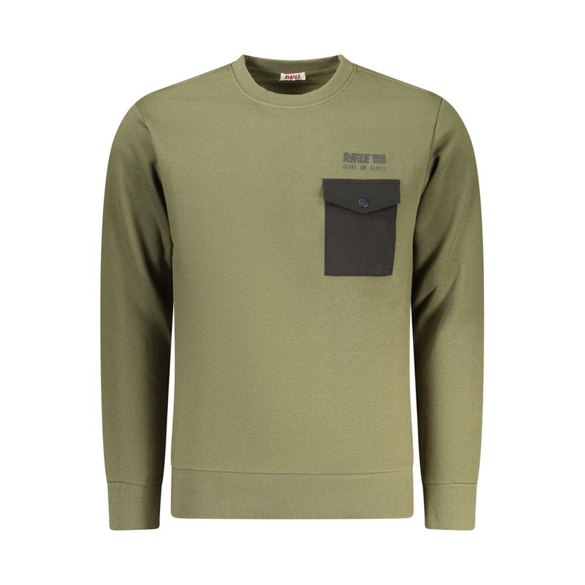 Rifle Verde Baumwoll-Sweatshirt für Herren