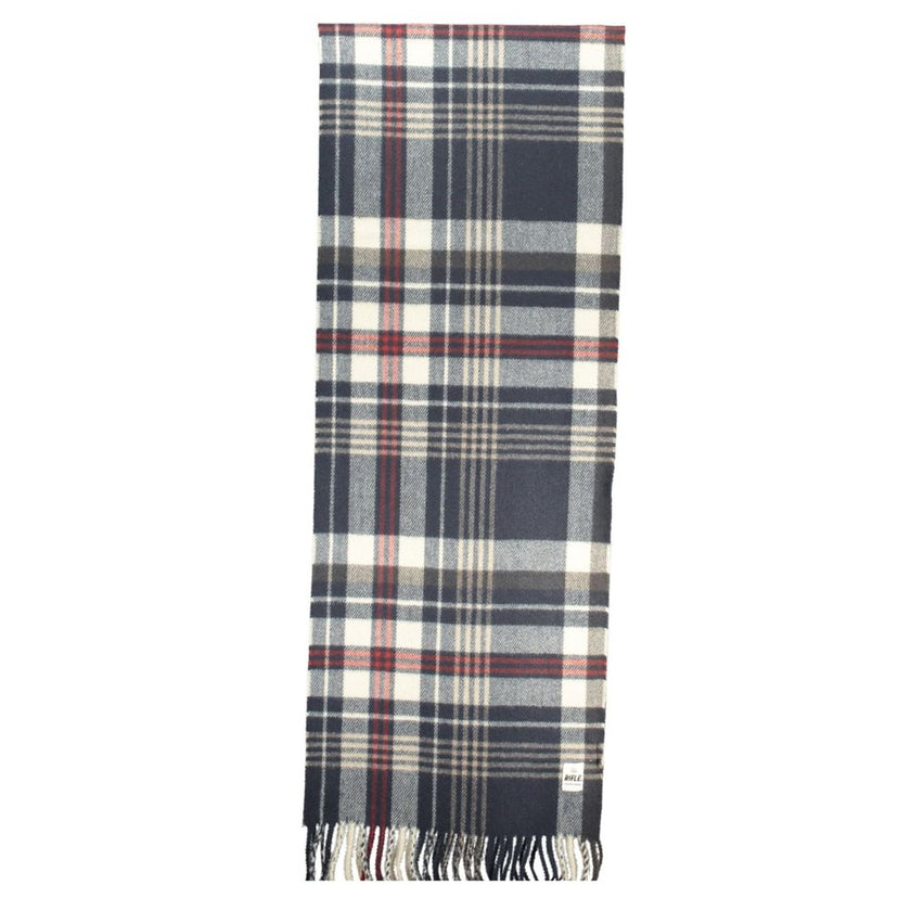 Rifle Blauer Herrenschal aus Polyester