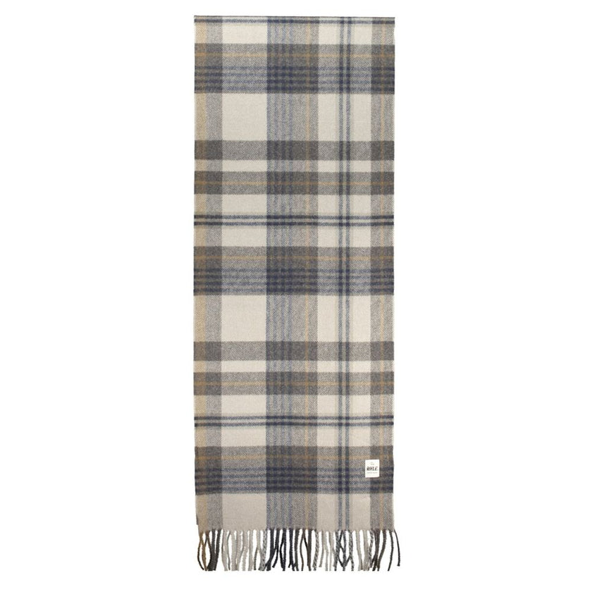Rifle Grigio Polyester Herrenschal