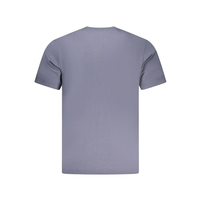 North Sails Blu Baumwoll-T-Shirt für Herren