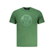 North Sails Verde Baumwoll-T-Shirt für Herren