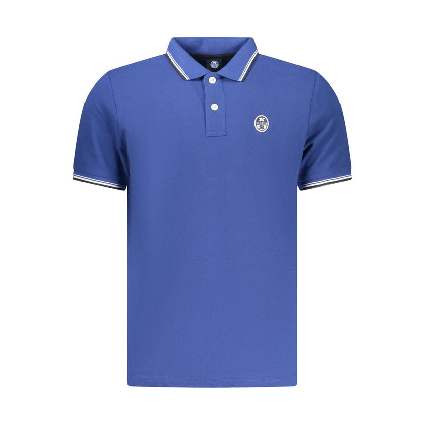 North Sails Blaues Baumwoll-Poloshirt für Herren