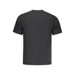 North Sails Schwarzes Baumwoll-T-Shirt für Herren