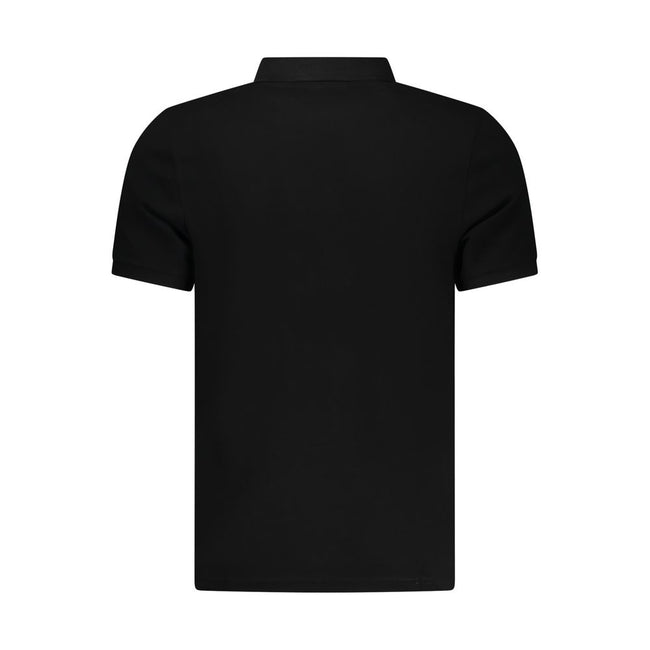 North Sails Schwarzes Herren-Poloshirt aus Baumwolle