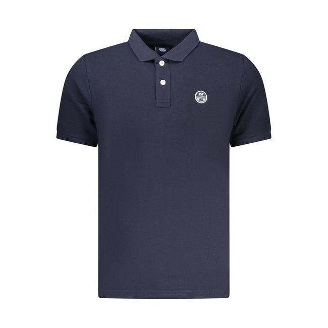 North Sails Blaues Baumwoll-Poloshirt für Herren