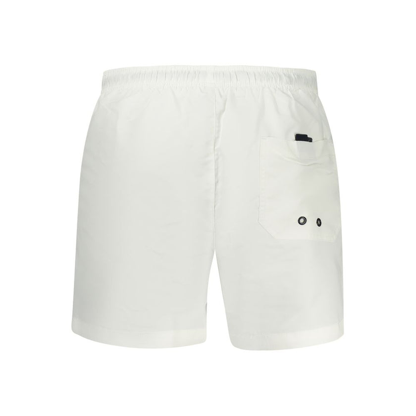North Sails Weiße Herren-Badeshorts aus Polyester