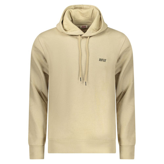 Rifle Beige Baumwoll-Sweatshirt für Herren