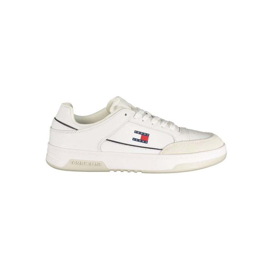 Tommy Hilfiger Men's White Polyurethane Sneaker