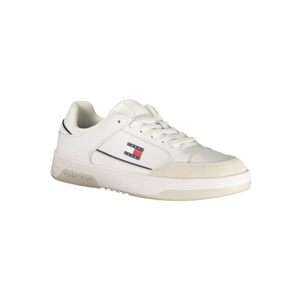 Tommy Hilfiger Men's White Polyurethane Sneaker