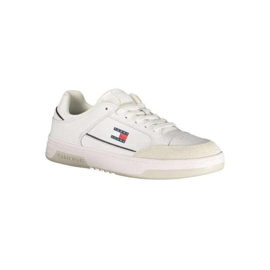 Tommy Hilfiger Men's White Polyurethane Sneaker