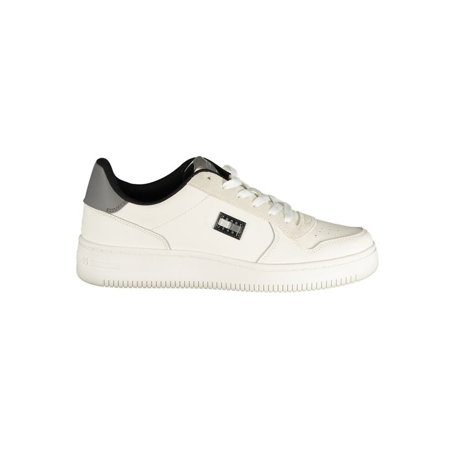 Tommy Hilfiger Men's White Polyurethane Sneaker