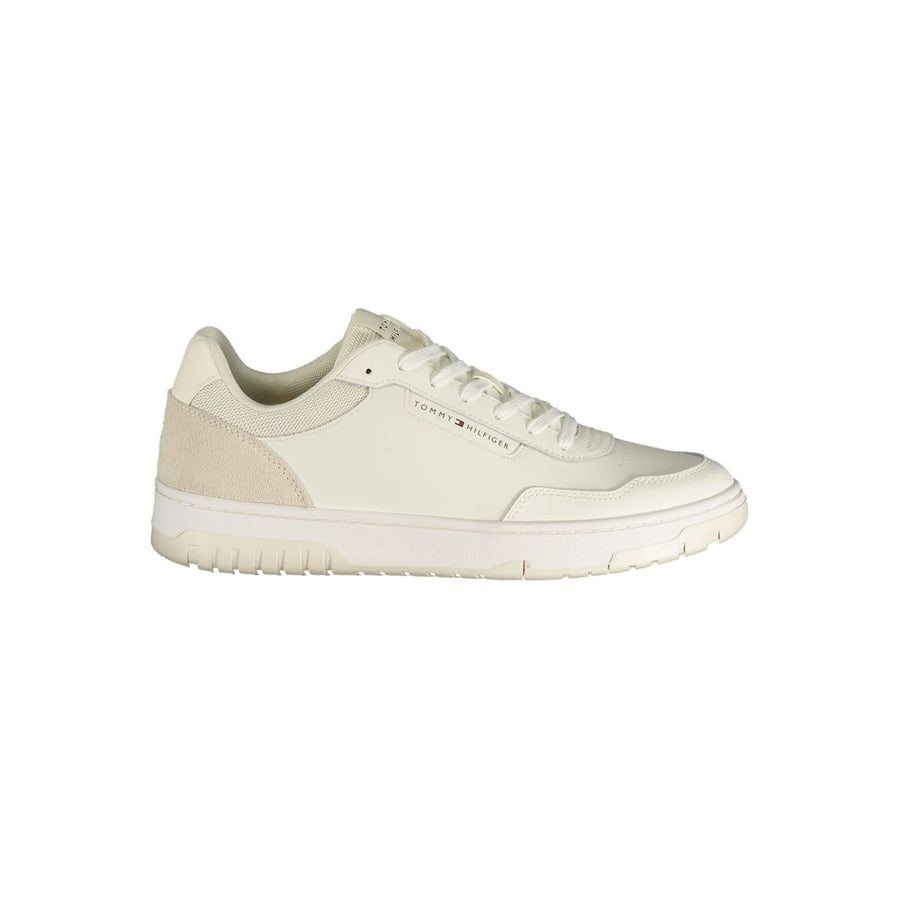 Tommy Hilfiger Men's Trainers in White Polyurethane