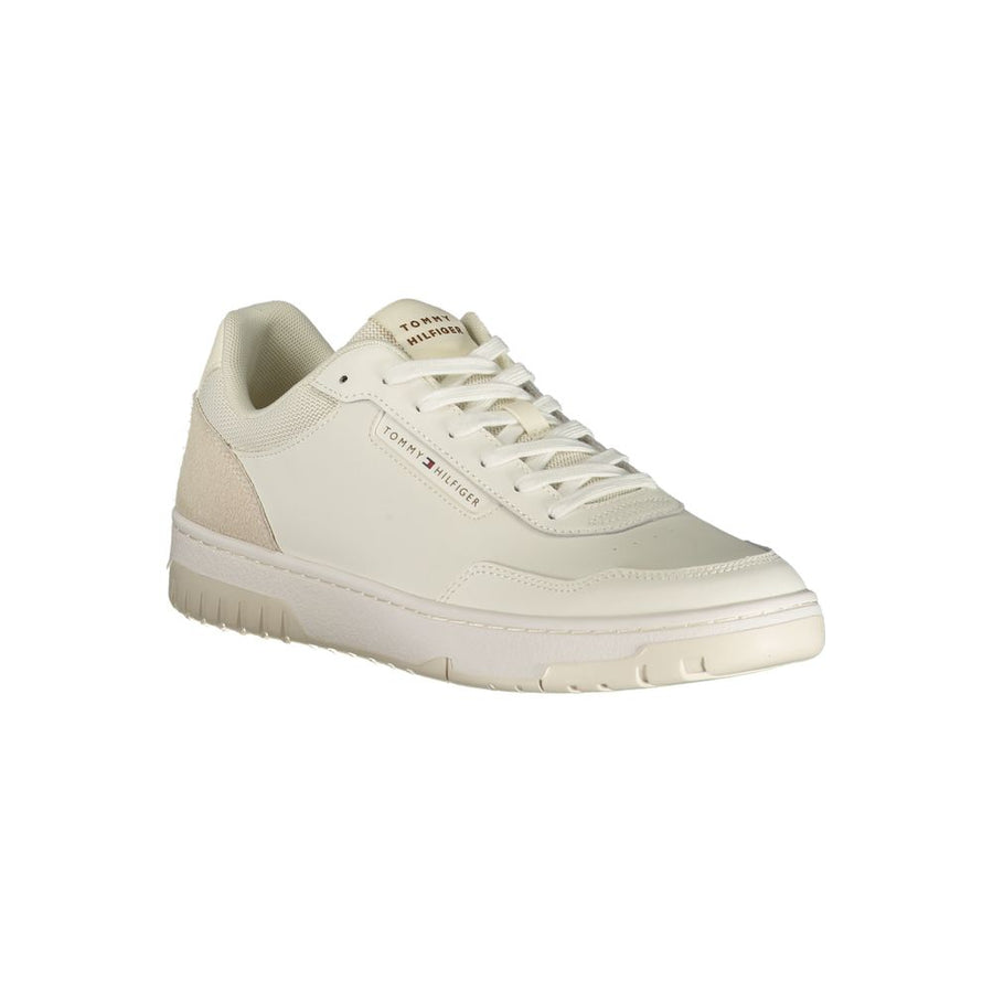 Tommy Hilfiger Men's Trainers in White Polyurethane