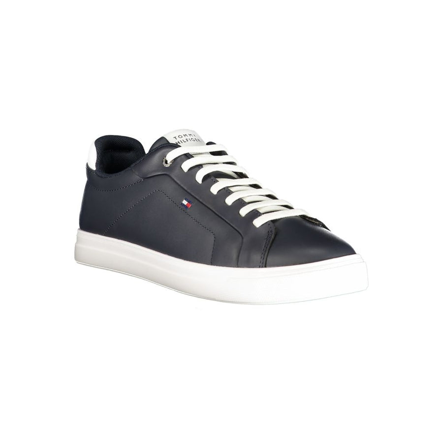 Tommy Hilfiger Men's Blue Polyurethane Sneakers