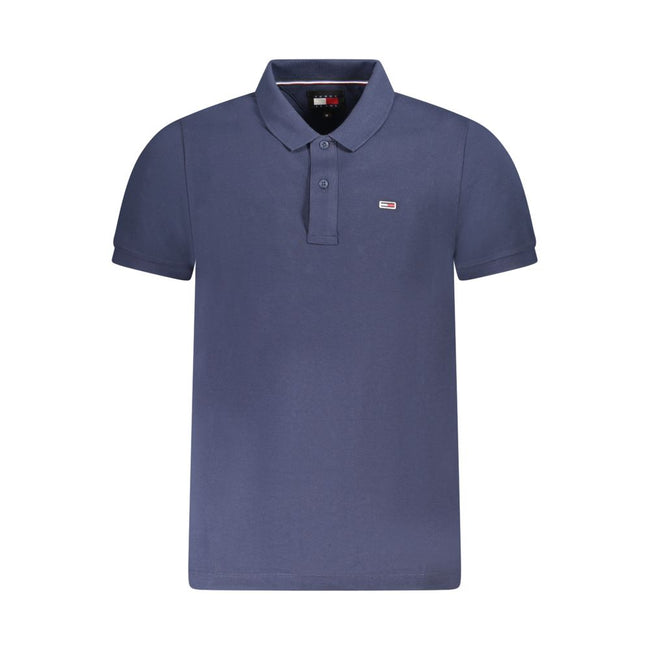 Tommy Hilfiger Blu Baumwoll-Poloshirt für Herren