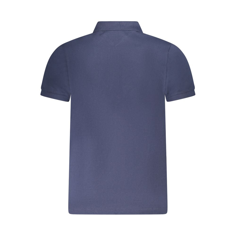 Tommy Hilfiger Blu Baumwoll-Poloshirt für Herren
