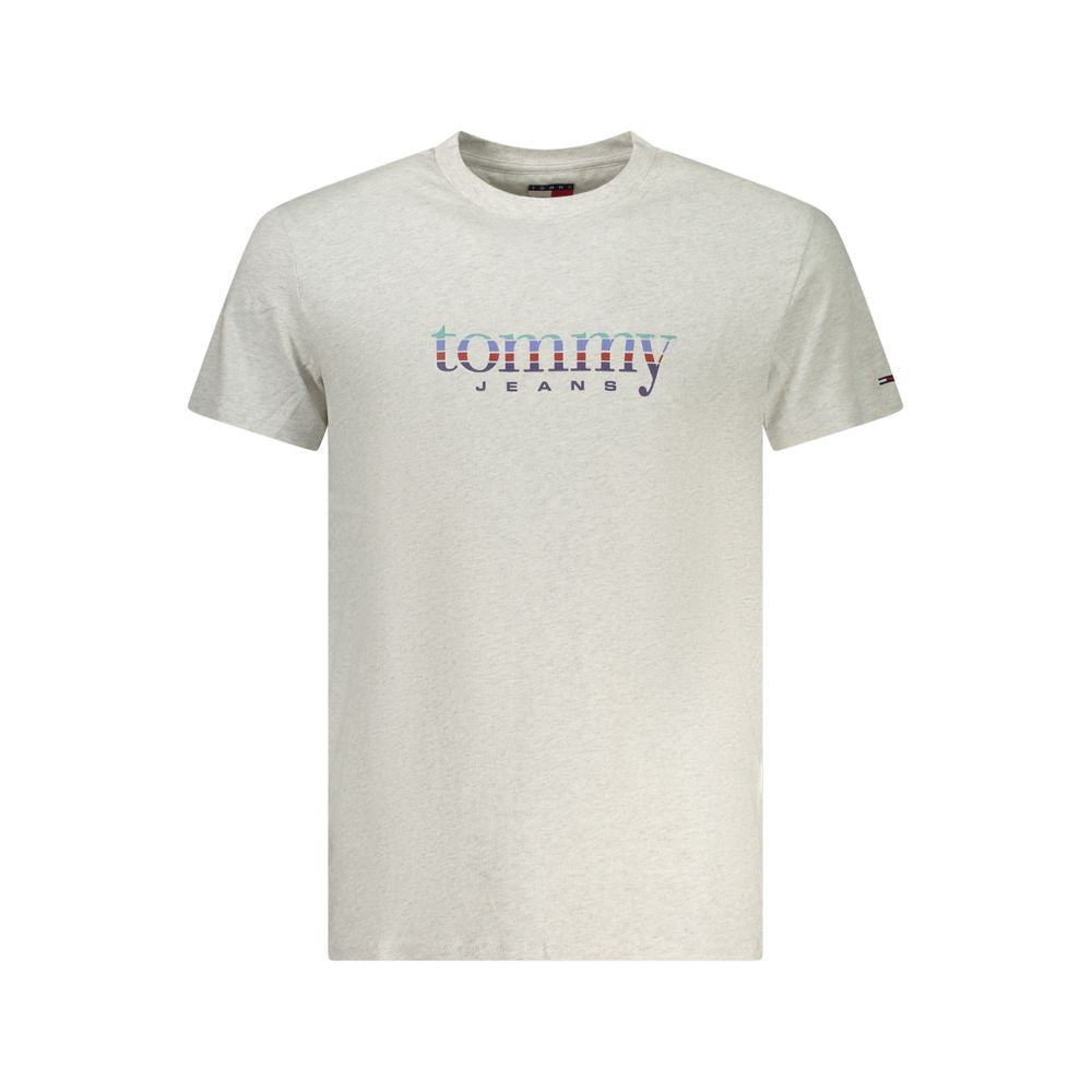Tommy Hilfiger Men's Gray Cotton T-Shirt