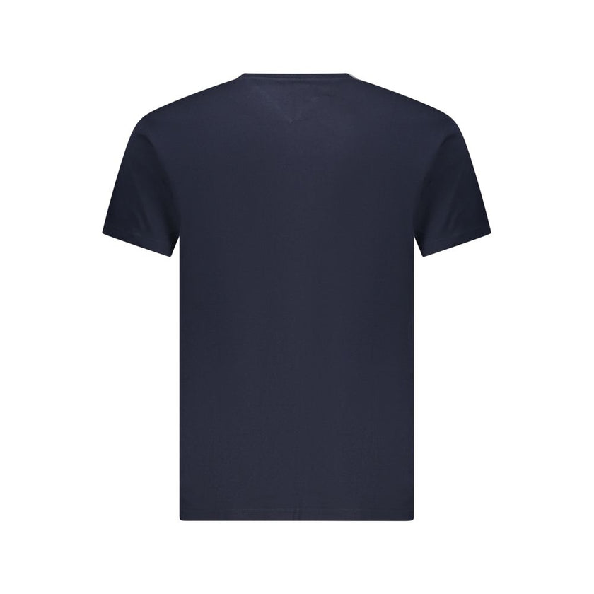 Tommy Hilfiger Blaues Baumwoll-T-Shirt für Herren