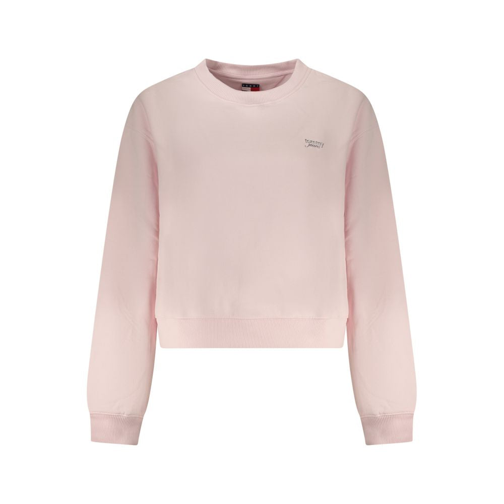 Tommy Hilfiger Pink Cotton Women's Sweatshirt