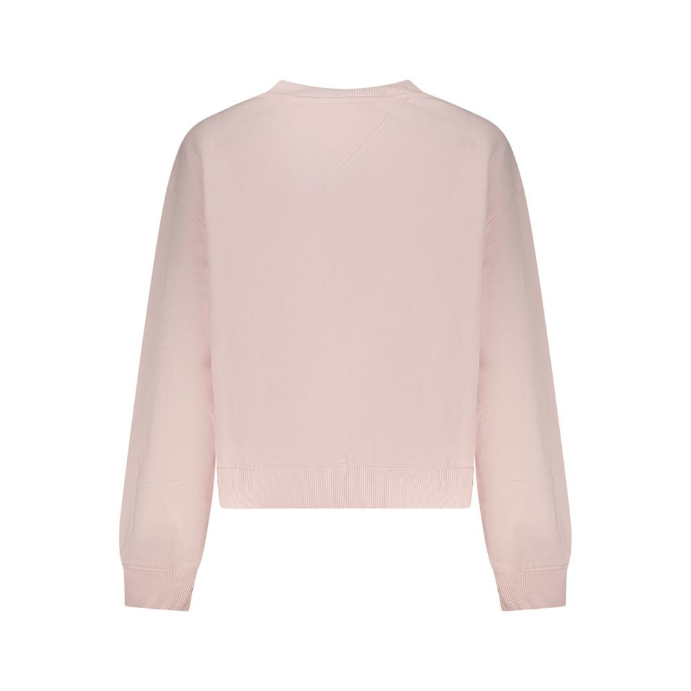 Tommy Hilfiger Pink Cotton Women's Sweatshirt