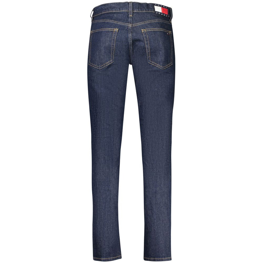 Tommy Hilfiger Blaue Herren-Jeans aus Baumwolle, schmal zulaufend