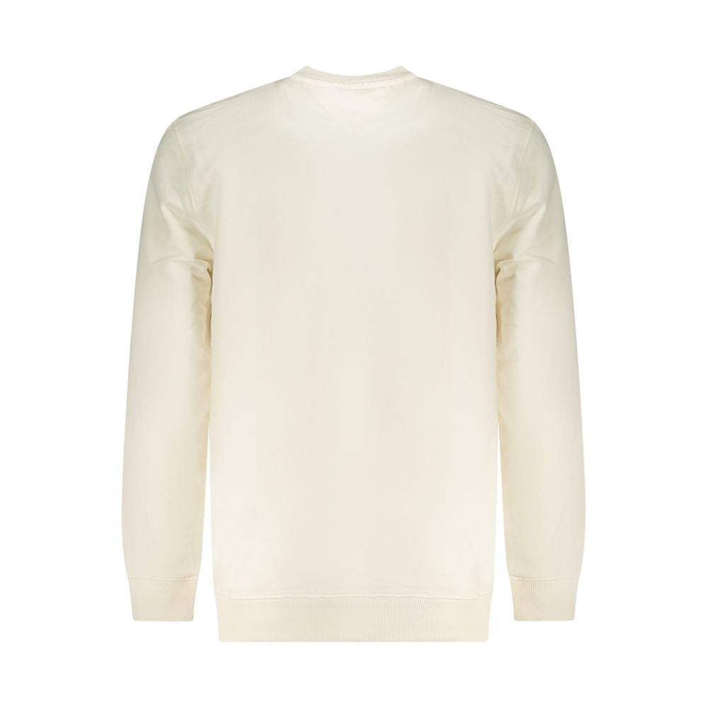 Tommy Hilfiger Men's White Cotton Sweatshirt