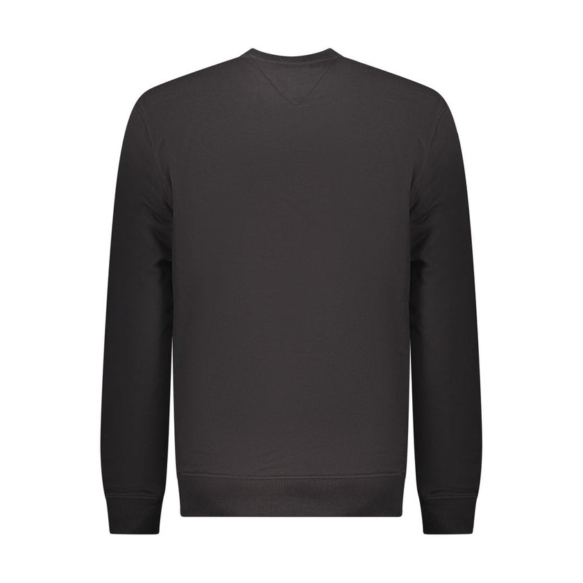 Tommy Hilfiger Schwarzer Baumwoll-Herren-Sweatshirt