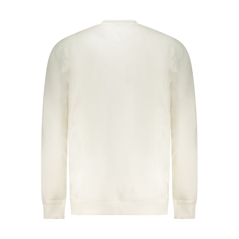 Tommy Hilfiger Weißes Herren-Sweatshirt aus Baumwolle
