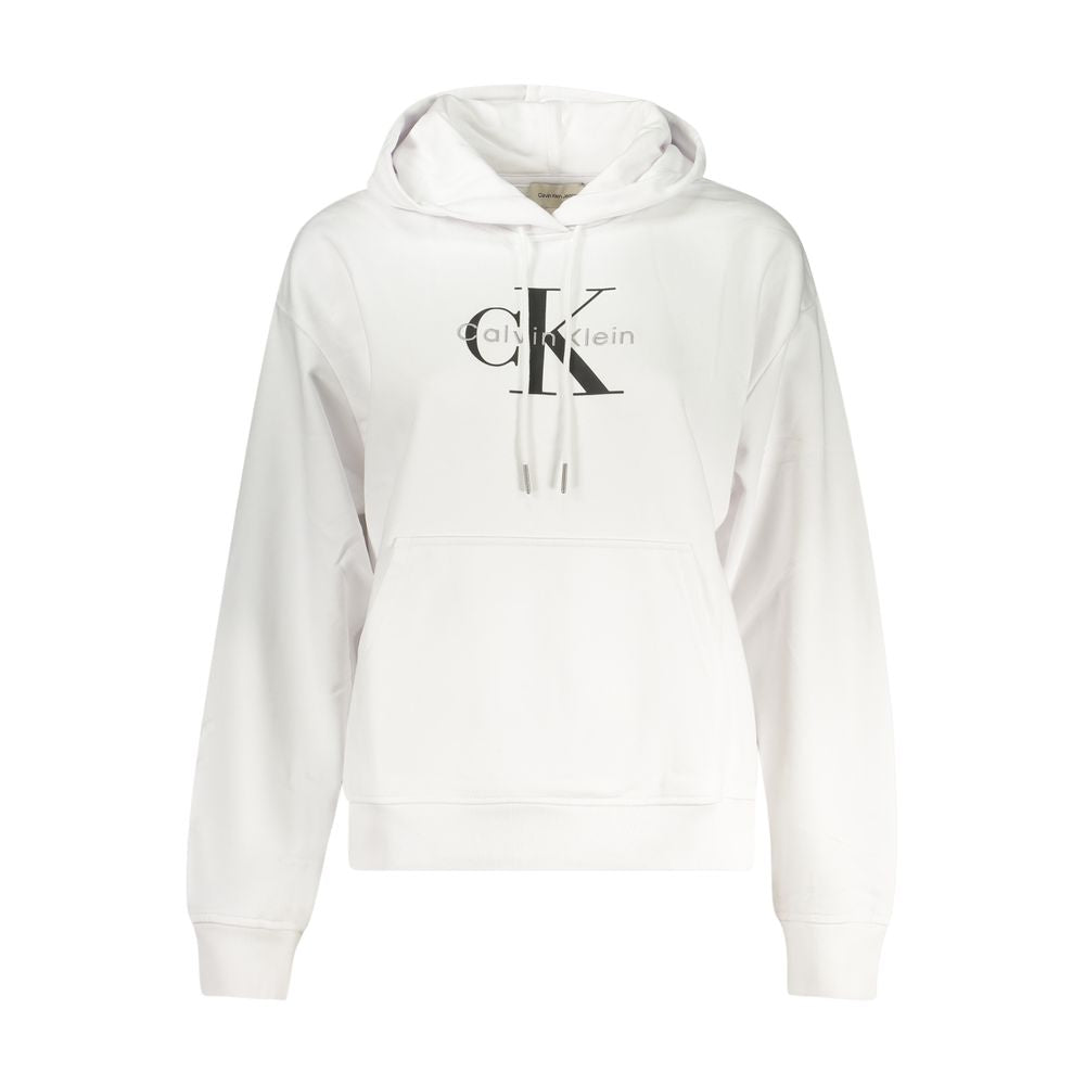 Calvin Klein White Cotton Sweatshirt for Women