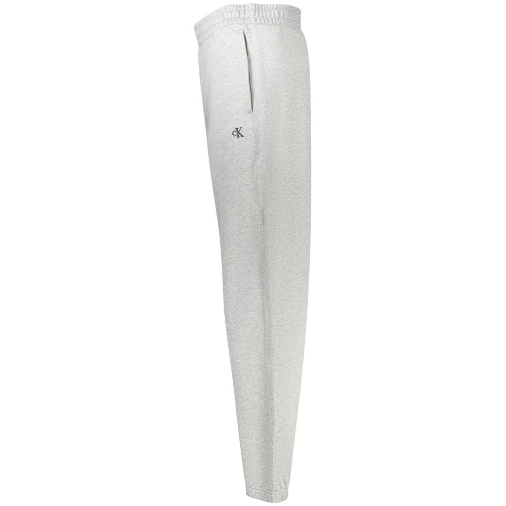 Calvin Klein Gray Cotton Men's Athletic Pants