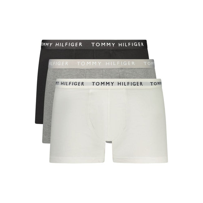 Tommy Hilfiger Graue Herren-Boxershorts aus Baumwolle